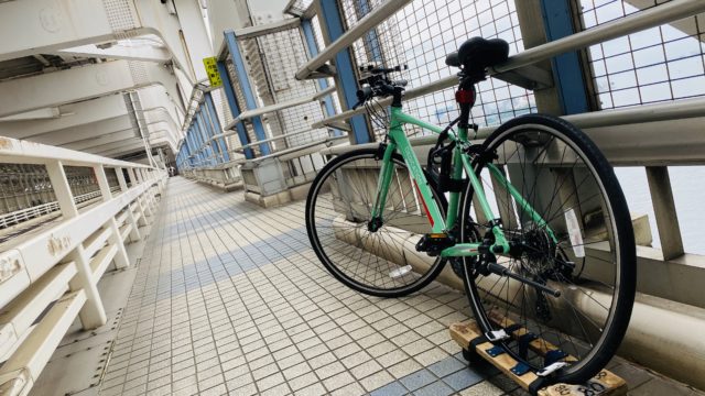レインボー ブリッジ 自転車